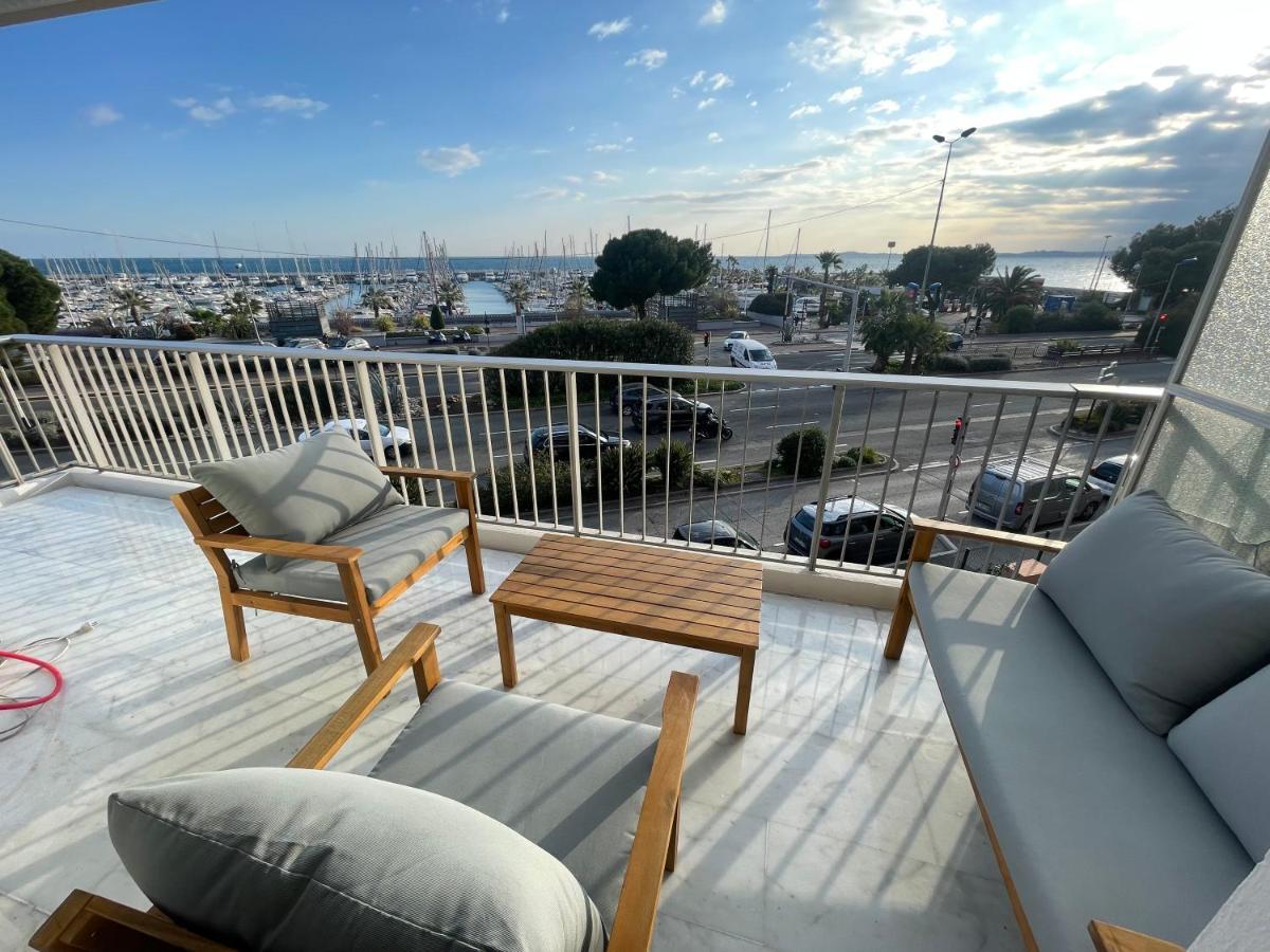 Appartement Bord De Mer Avec Piscine Saint-Laurent-du-Var Exteriör bild